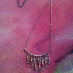 Sautoir fantaisie fait main ENVOL vaciouk bijoux
